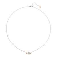 Collana Le Bebé Donna Girocuore in Oro bianco Diamante LBB133
